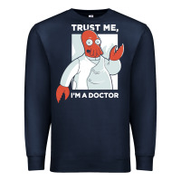 Navy doctor zoidberg who Premium Sweatshirt - linhVisuals