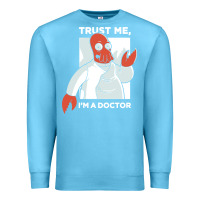 Ocean Blue doctor zoidberg who Premium Sweatshirt - linhVisuals