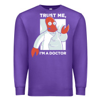 Purple doctor zoidberg who Premium Sweatshirt - linhVisuals