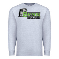 Heather Grey senn high school Premium Sweatshirt - linhVisuals