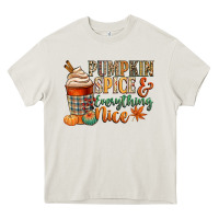 Cream pumpkin spice and everything nice Heavy Core Tee - CowGirlArtShop
