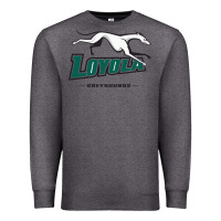 Charcoal Heather loyola (md) greyhounds Premium Sweatshirt - linhVisuals