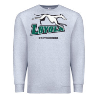 Heather Grey loyola (md) greyhounds Premium Sweatshirt - linhVisuals