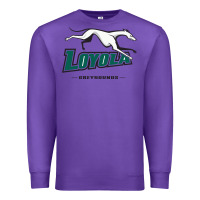 Purple loyola (md) greyhounds Premium Sweatshirt - linhVisuals