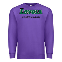 Purple loyola (md) greyhounds Premium Sweatshirt - linhVisuals