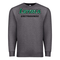 Charcoal Heather loyola (md) greyhounds Premium Sweatshirt - linhVisuals