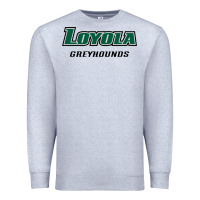 Heather Grey loyola (md) greyhounds Premium Sweatshirt - linhVisuals