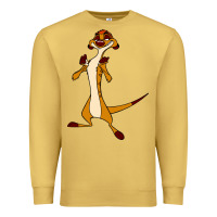 Antique Gold Timon Funny Premium Sweatshirt - linhVisuals