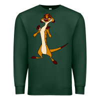 Sports Green Timon Funny Premium Sweatshirt - linhVisuals
