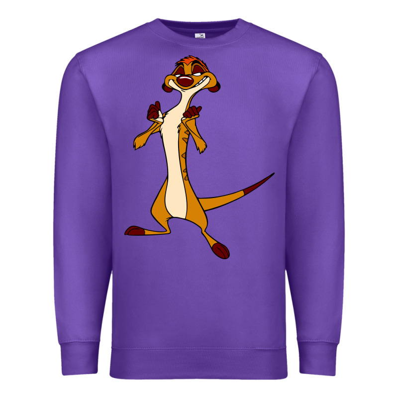 Timon Funny Premium Sweatshirt by linhVisuals | Teevron