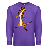 Purple Timon Funny Premium Sweatshirt - linhVisuals
