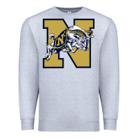 Heather Grey navy midshipmen Premium Sweatshirt - linhVisuals