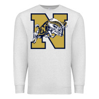 Oatmeal Heather navy midshipmen Premium Sweatshirt - linhVisuals
