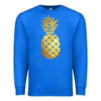 True Royal gold pineapple Premium Sweatshirt - linhVisuals