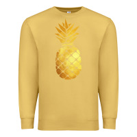 Antique Gold gold pineapple Premium Sweatshirt - linhVisuals