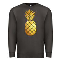 Smoke gold pineapple Premium Sweatshirt - linhVisuals