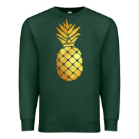 Sports Green gold pineapple Premium Sweatshirt - linhVisuals