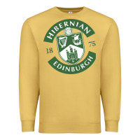 Antique Gold hibernian edinburg Premium Sweatshirt - linhVisuals