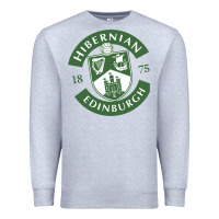 Heather Grey hibernian edinburg Premium Sweatshirt - linhVisuals