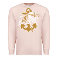 Pale Pink navy midshipmen Premium Sweatshirt - linhVisuals