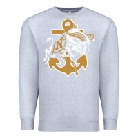 Heather Grey navy midshipmen Premium Sweatshirt - linhVisuals