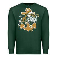 Sports Green navy midshipmen Premium Sweatshirt - linhVisuals