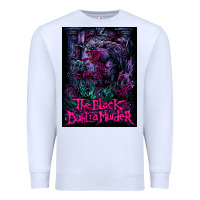 White Black Dahlia Murder Premium Sweatshirt - linhVisuals
