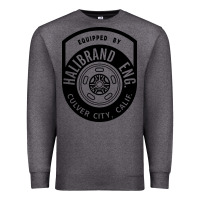 Charcoal Heather what goes up must come down Premium Sweatshirt - linhVisuals