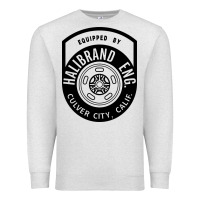 Oatmeal Heather what goes up must come down Premium Sweatshirt - linhVisuals