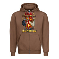 Chestnut relax were all crazy its not competition Zipper Hoodie - JahusDesignShop
