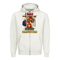 Oatmeal Heather relax were all crazy its not competition Zipper Hoodie - JahusDesignShop