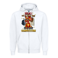 White relax were all crazy its not competition Zipper Hoodie - JahusDesignShop