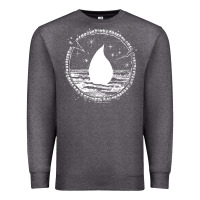 Charcoal Heather magic  the gathering kaldheim islands symbol Premium Sweatshirt - linhVisuals