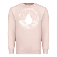 Pale Pink magic  the gathering kaldheim islands symbol Premium Sweatshirt - linhVisuals