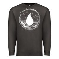 Smoke magic  the gathering kaldheim islands symbol Premium Sweatshirt - linhVisuals