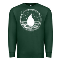 Sports Green magic  the gathering kaldheim islands symbol Premium Sweatshirt - linhVisuals