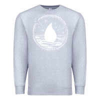 Heather Grey magic  the gathering kaldheim islands symbol Premium Sweatshirt - linhVisuals