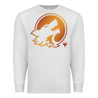 Oatmeal Heather magic the gathering hunt emblem Premium Sweatshirt - linhVisuals