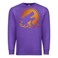 Purple magic the gathering hunt emblem Premium Sweatshirt - linhVisuals