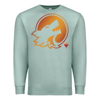 Seafoam magic the gathering hunt emblem Premium Sweatshirt - linhVisuals