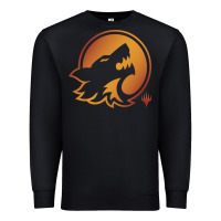 Black magic the gathering hunt emblem Premium Sweatshirt - linhVisuals