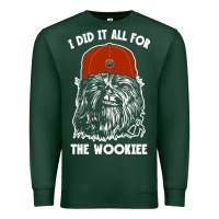 Sports Green i did it all for the wookiee Premium Sweatshirt - linhVisuals