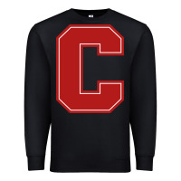 Black cornell big red Premium Sweatshirt - linhVisuals
