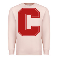 Pale Pink cornell big red Premium Sweatshirt - linhVisuals