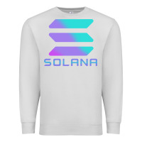 Dove Grey solana cryptocurrency solana Premium Sweatshirt - linhVisuals