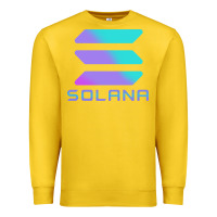 Lemon solana cryptocurrency solana Premium Sweatshirt - linhVisuals