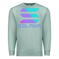 Seafoam solana cryptocurrency solana Premium Sweatshirt - linhVisuals