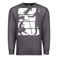 Charcoal Heather billiards gift t  shirt pool cue snooker table billiard t  shirt Premium Sweatshirt - linhVisuals