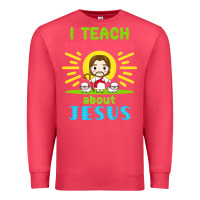 Cardinal i teach tiny humans about jesus Premium Sweatshirt - linhVisuals