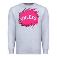 Heather Grey unless   lorax Premium Sweatshirt - linhVisuals